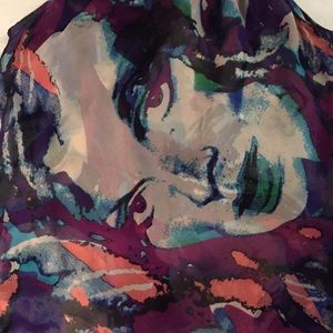 COPY - Diane Von Furstenberg silk halter top.